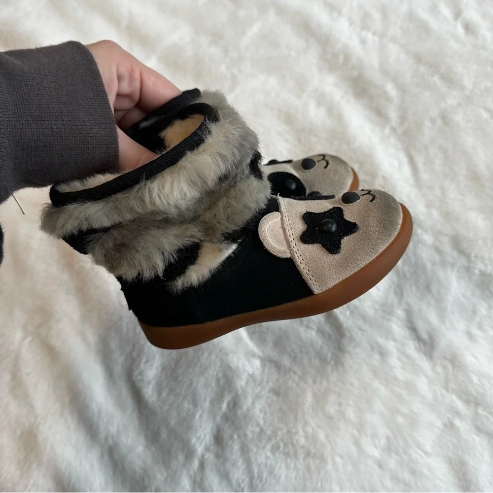 Ugg Toddler Panda Stuffie Bootie Size 7